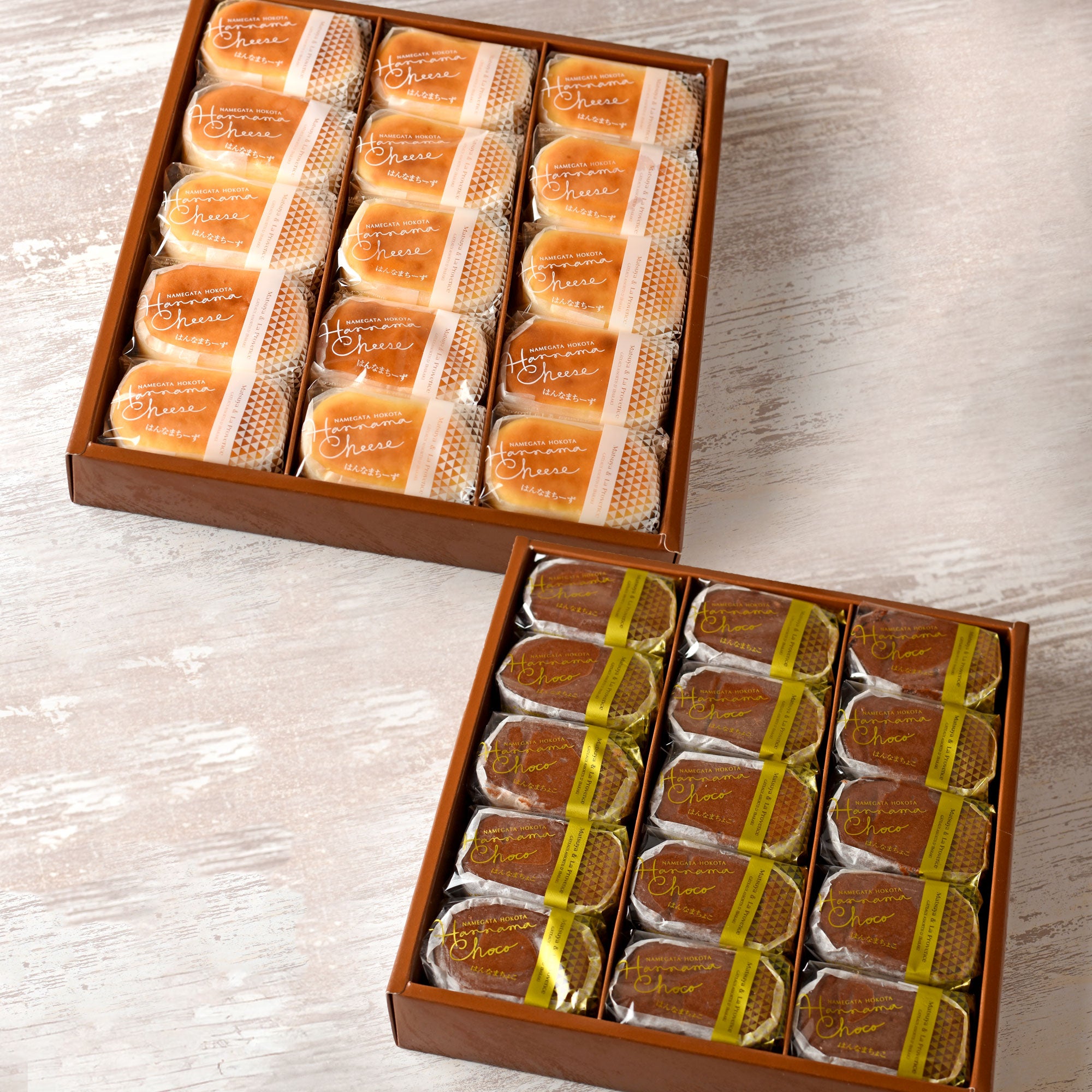 30個入セット (はんなまちーず15個・はんなまちょこ15個) [冷凍